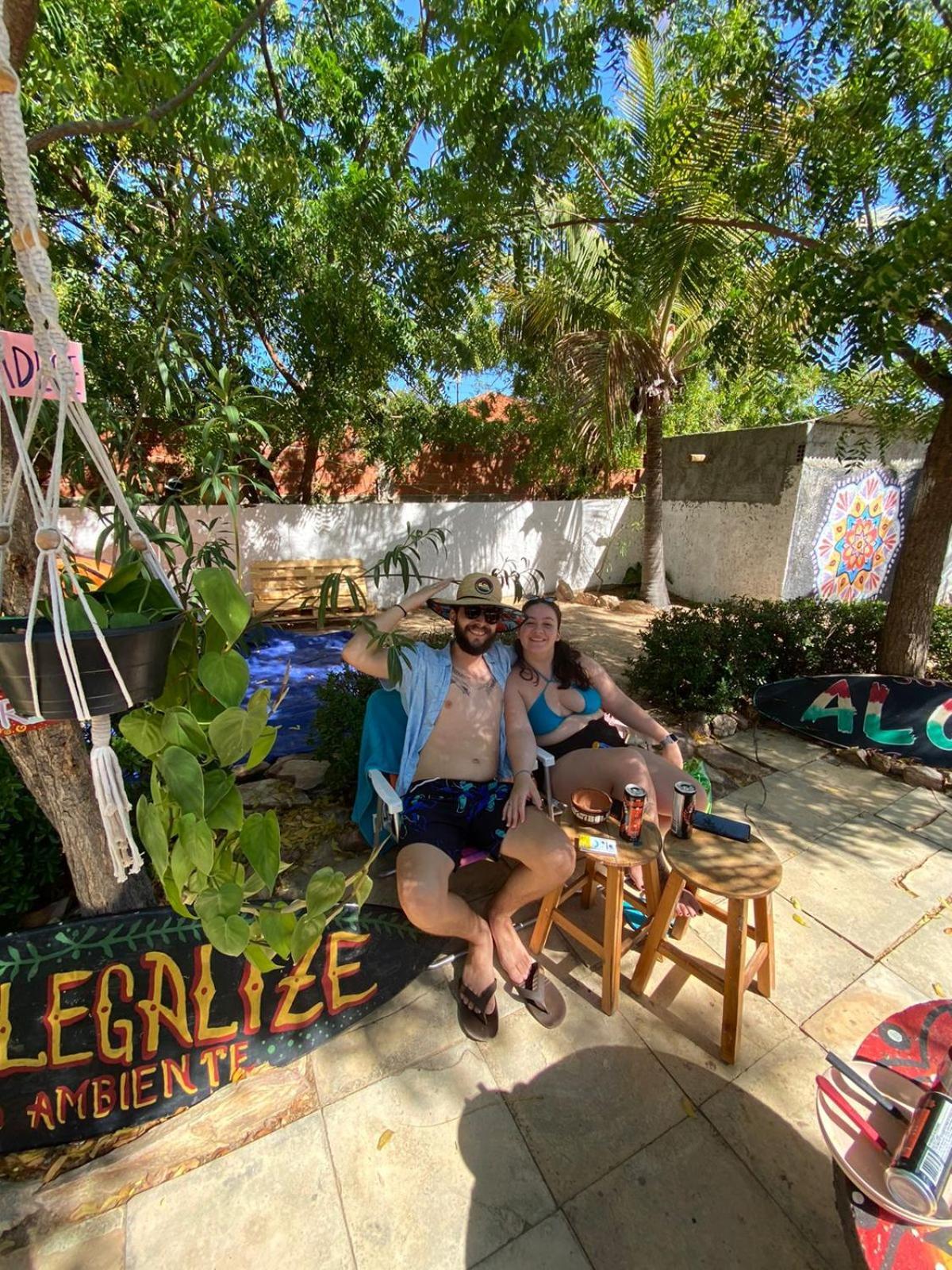 Canoa Roots Hostel & Camping Canoa Quebrada Exterior photo