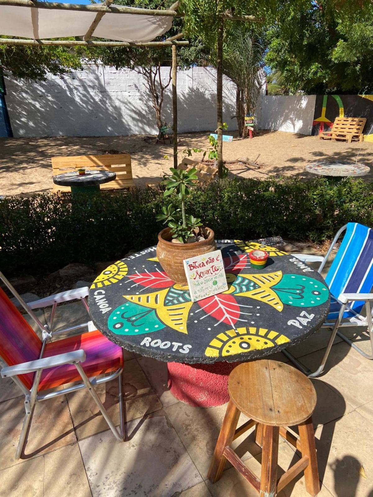 Canoa Roots Hostel & Camping Canoa Quebrada Exterior photo