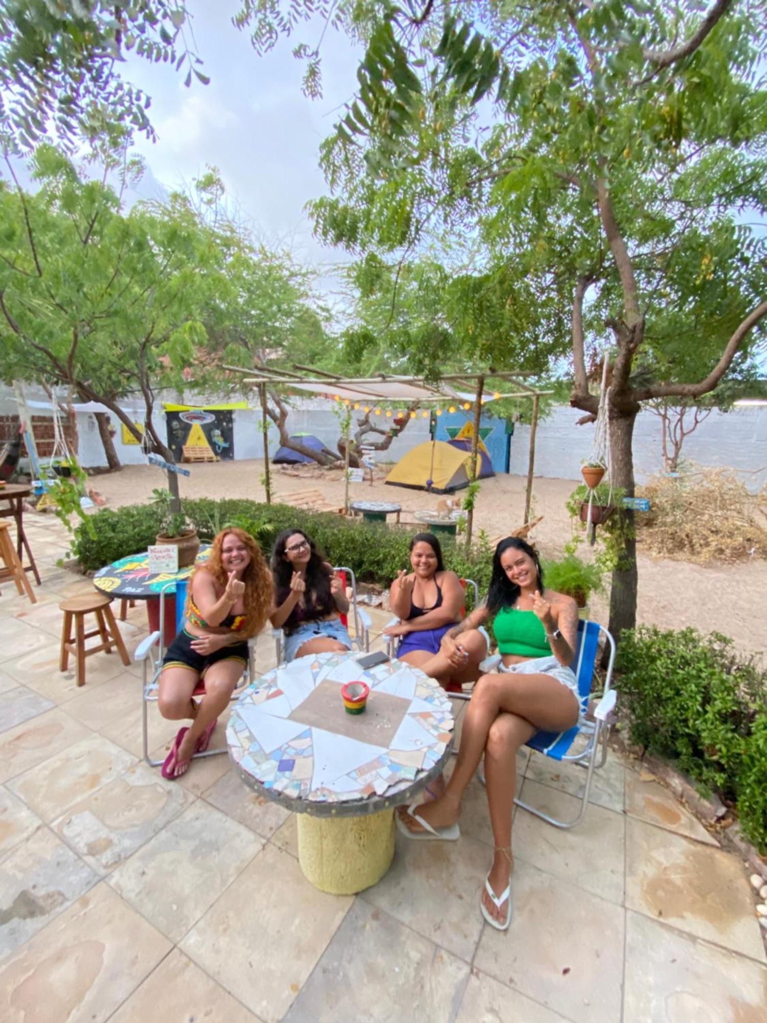 Canoa Roots Hostel & Camping Canoa Quebrada Exterior photo